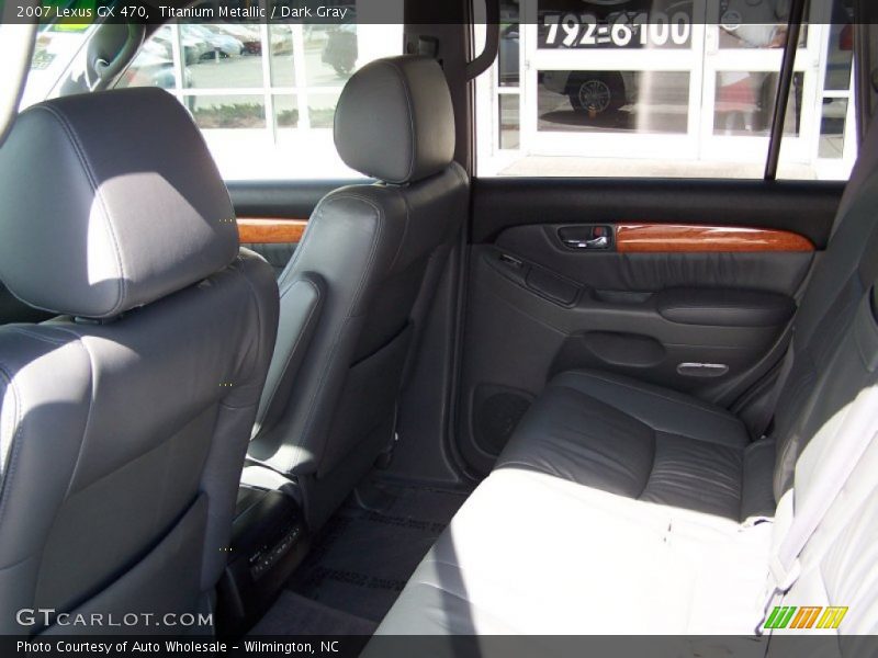 Titanium Metallic / Dark Gray 2007 Lexus GX 470