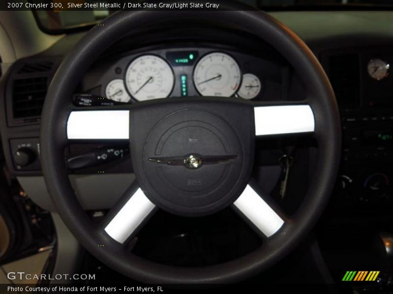 Silver Steel Metallic / Dark Slate Gray/Light Slate Gray 2007 Chrysler 300
