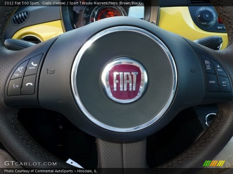  2012 500 Sport Steering Wheel