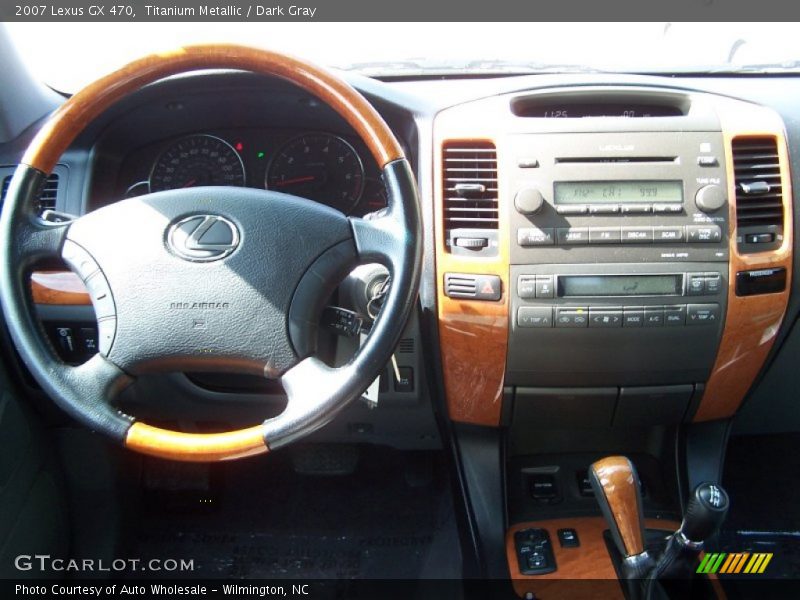 Titanium Metallic / Dark Gray 2007 Lexus GX 470