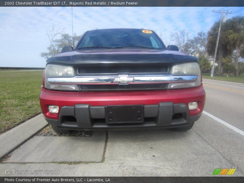 Majestic Red Metallic / Medium Pewter 2003 Chevrolet TrailBlazer EXT LT