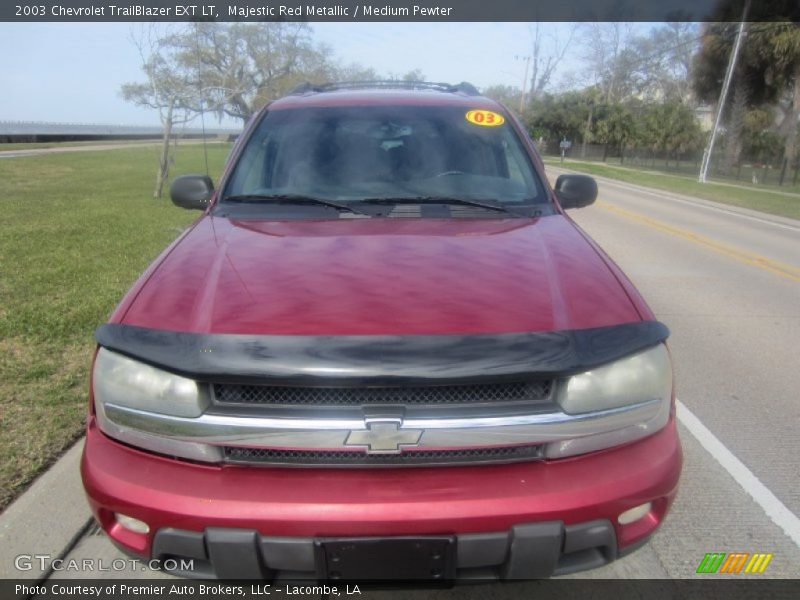 Majestic Red Metallic / Medium Pewter 2003 Chevrolet TrailBlazer EXT LT