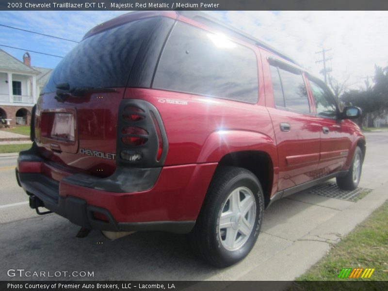 Majestic Red Metallic / Medium Pewter 2003 Chevrolet TrailBlazer EXT LT