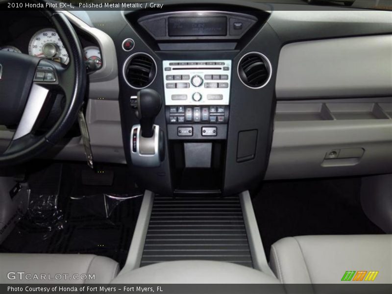 Polished Metal Metallic / Gray 2010 Honda Pilot EX-L