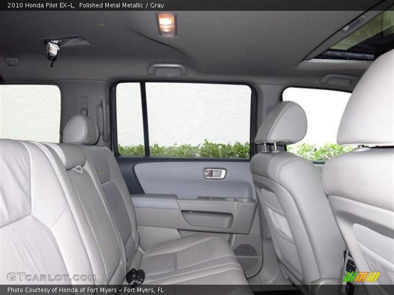 Polished Metal Metallic / Gray 2010 Honda Pilot EX-L