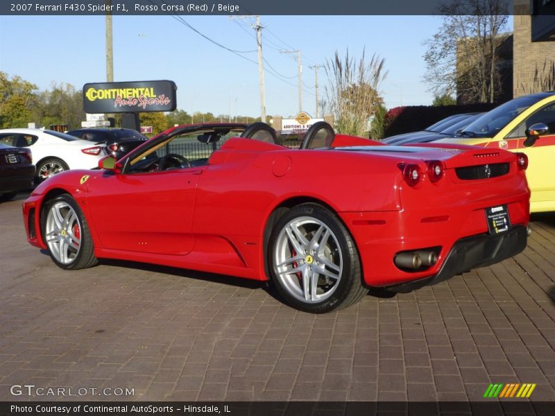  2007 F430 Spider F1 Rosso Corsa (Red)