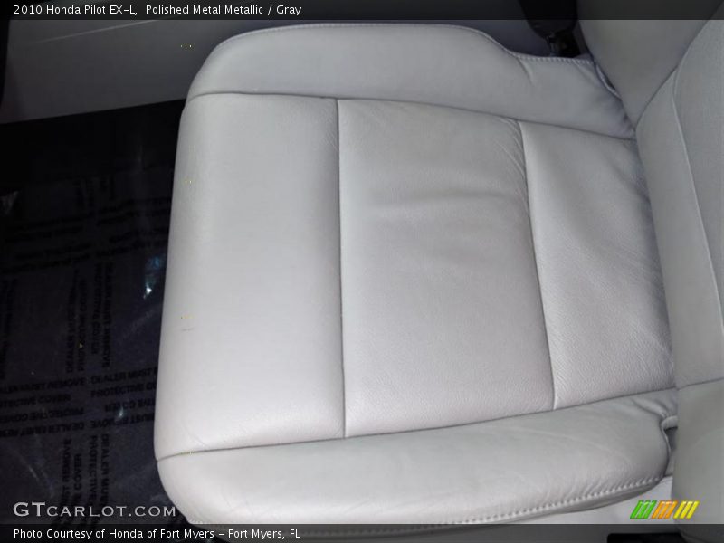 Polished Metal Metallic / Gray 2010 Honda Pilot EX-L