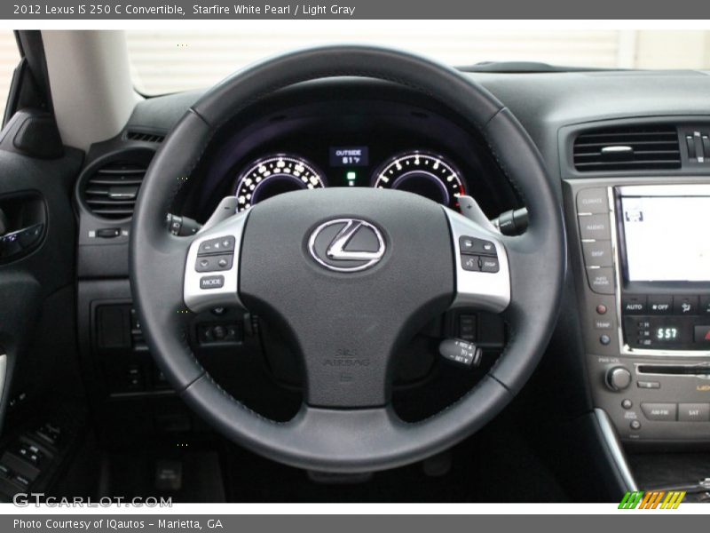  2012 IS 250 C Convertible Steering Wheel