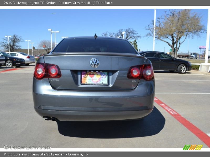 Platinum Grey Metallic / Titan Black 2010 Volkswagen Jetta TDI Sedan