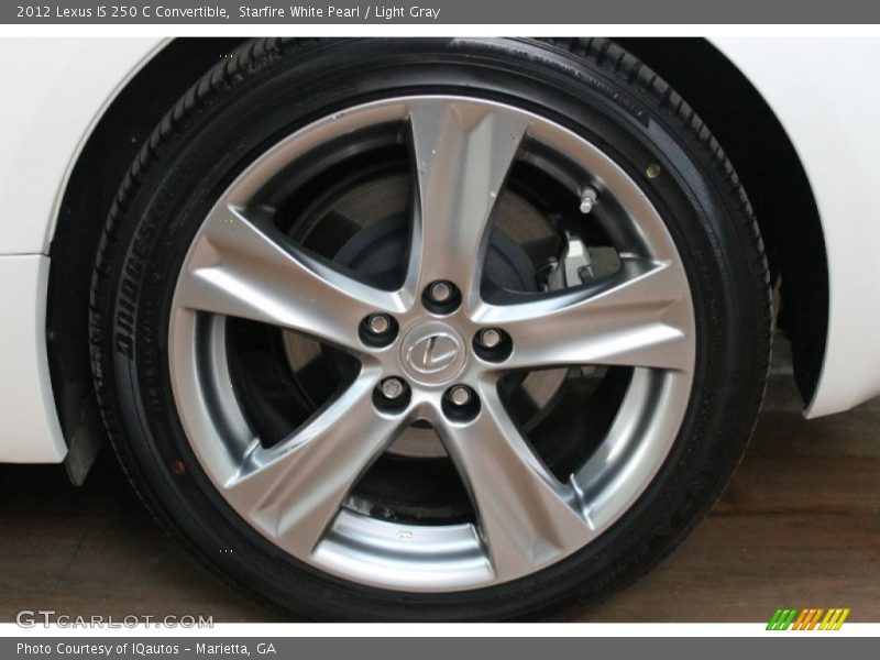 2012 IS 250 C Convertible Wheel