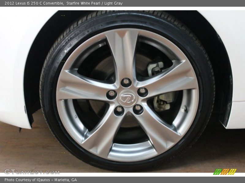  2012 IS 250 C Convertible Wheel