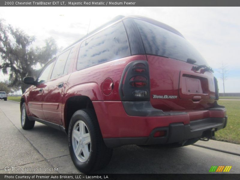 Majestic Red Metallic / Medium Pewter 2003 Chevrolet TrailBlazer EXT LT