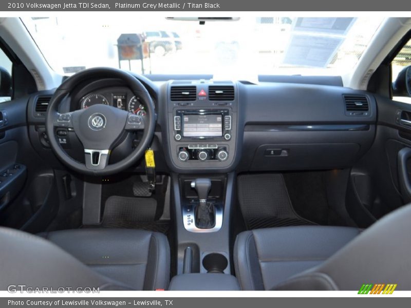 Platinum Grey Metallic / Titan Black 2010 Volkswagen Jetta TDI Sedan