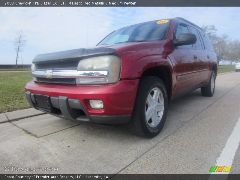 Majestic Red Metallic / Medium Pewter 2003 Chevrolet TrailBlazer EXT LT