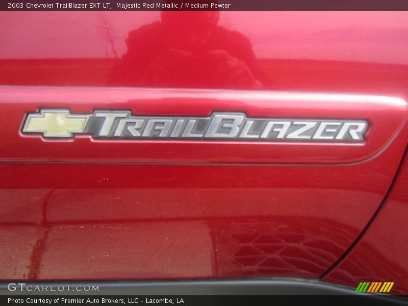 Majestic Red Metallic / Medium Pewter 2003 Chevrolet TrailBlazer EXT LT