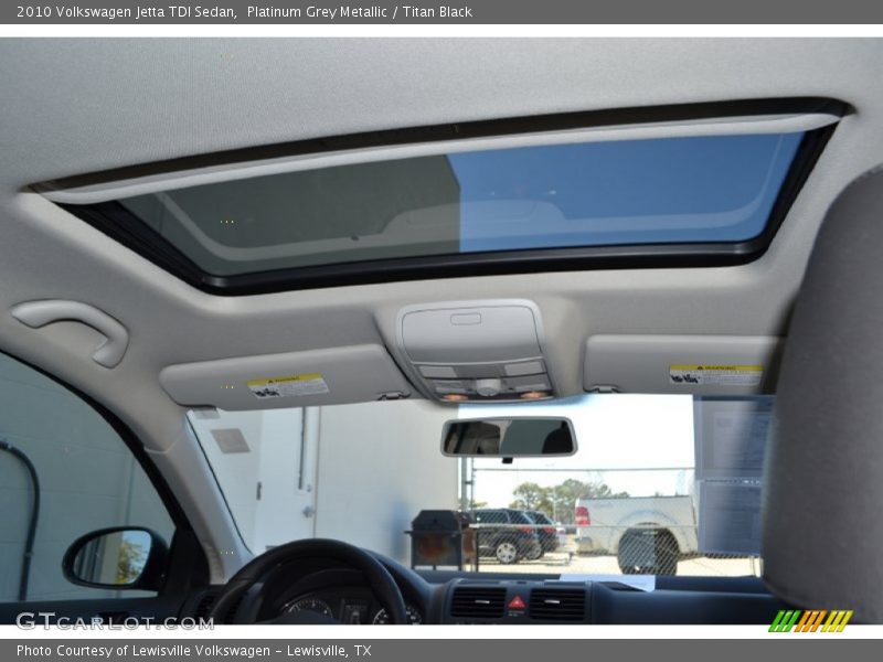 Platinum Grey Metallic / Titan Black 2010 Volkswagen Jetta TDI Sedan