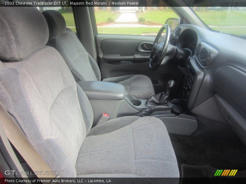 Majestic Red Metallic / Medium Pewter 2003 Chevrolet TrailBlazer EXT LT