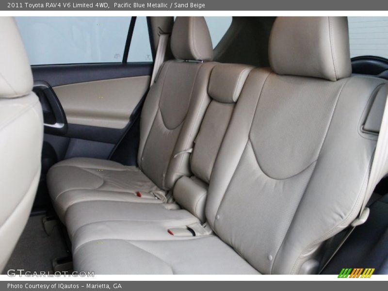 Rear Seat of 2011 RAV4 V6 Limited 4WD