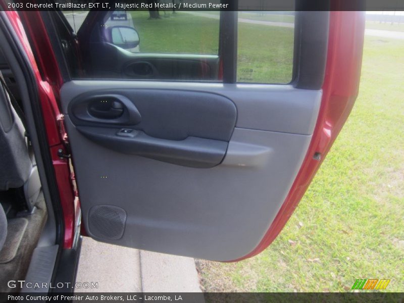 Majestic Red Metallic / Medium Pewter 2003 Chevrolet TrailBlazer EXT LT