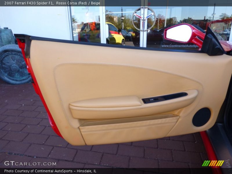 Door Panel of 2007 F430 Spider F1