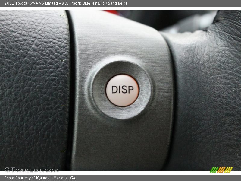 Pacific Blue Metallic / Sand Beige 2011 Toyota RAV4 V6 Limited 4WD