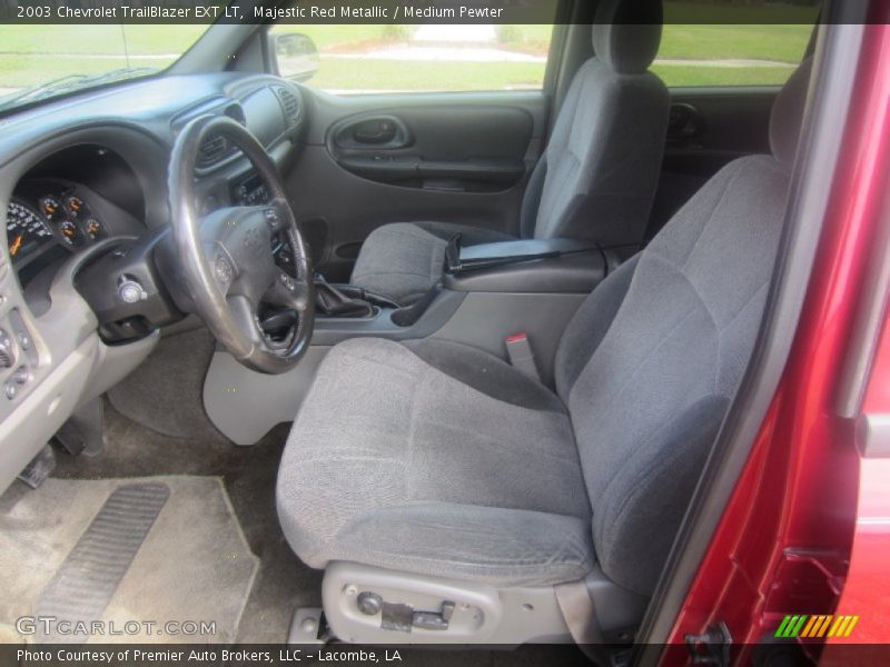 Majestic Red Metallic / Medium Pewter 2003 Chevrolet TrailBlazer EXT LT