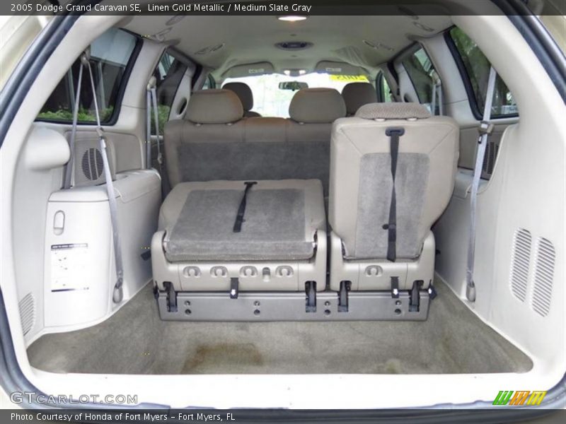 Linen Gold Metallic / Medium Slate Gray 2005 Dodge Grand Caravan SE