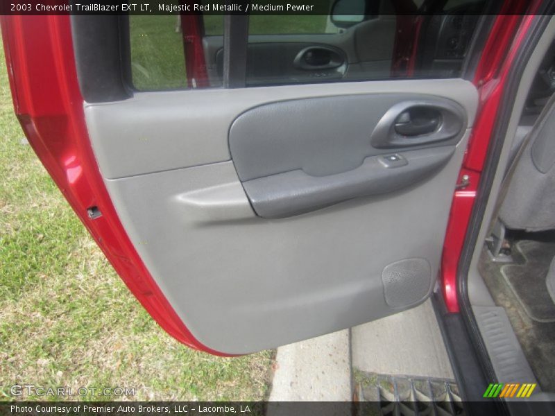 Majestic Red Metallic / Medium Pewter 2003 Chevrolet TrailBlazer EXT LT