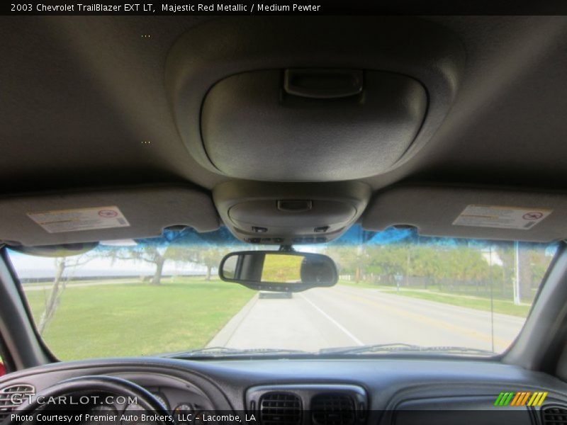 Majestic Red Metallic / Medium Pewter 2003 Chevrolet TrailBlazer EXT LT