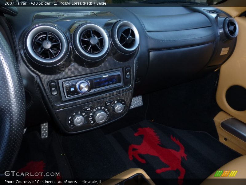 Dashboard of 2007 F430 Spider F1