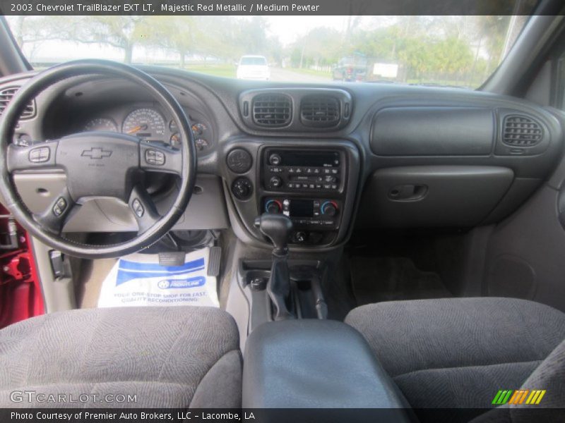 Majestic Red Metallic / Medium Pewter 2003 Chevrolet TrailBlazer EXT LT