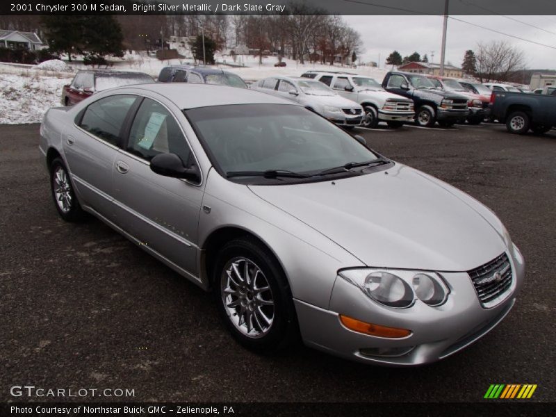 Bright Silver Metallic / Dark Slate Gray 2001 Chrysler 300 M Sedan
