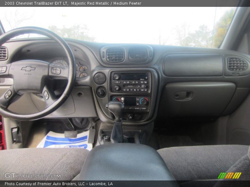 Majestic Red Metallic / Medium Pewter 2003 Chevrolet TrailBlazer EXT LT