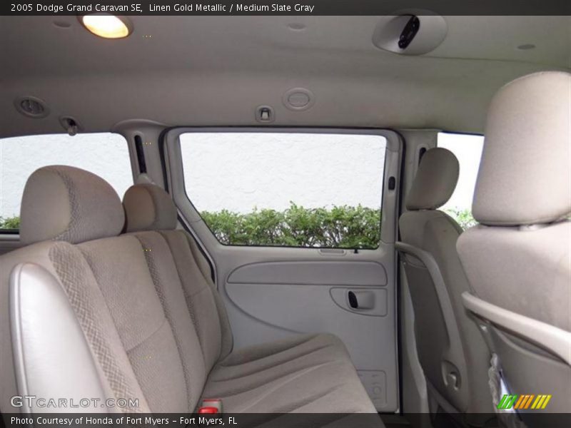 Linen Gold Metallic / Medium Slate Gray 2005 Dodge Grand Caravan SE