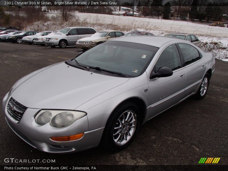 Bright Silver Metallic / Dark Slate Gray 2001 Chrysler 300 M Sedan