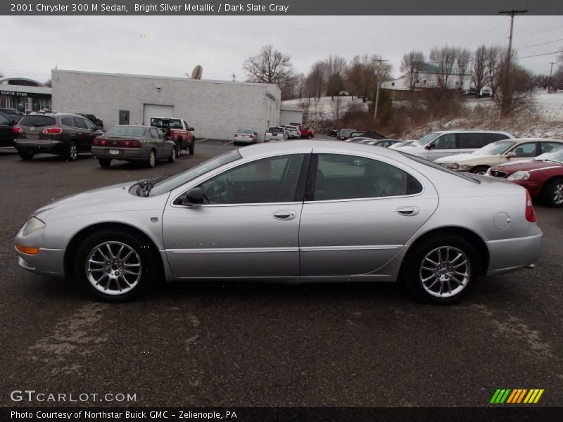 Bright Silver Metallic / Dark Slate Gray 2001 Chrysler 300 M Sedan