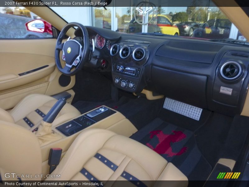 Dashboard of 2007 F430 Spider F1