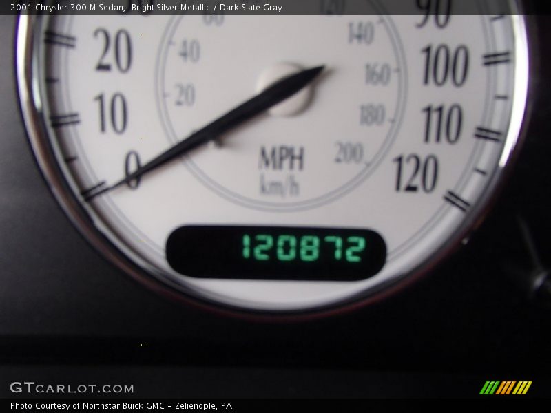 Bright Silver Metallic / Dark Slate Gray 2001 Chrysler 300 M Sedan