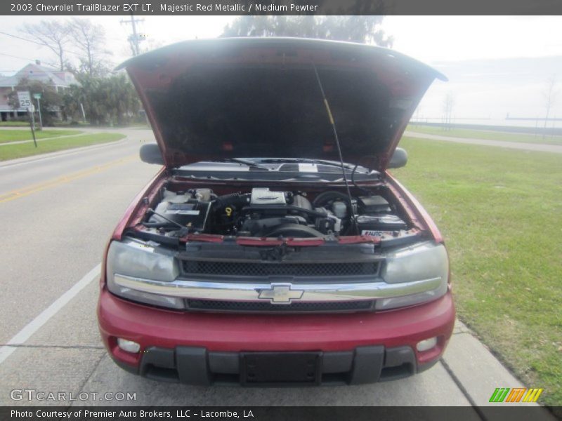 Majestic Red Metallic / Medium Pewter 2003 Chevrolet TrailBlazer EXT LT