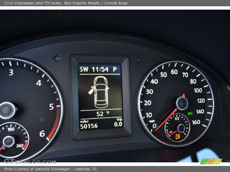 Blue Graphite Metallic / Cornsilk Beige 2010 Volkswagen Jetta TDI Sedan