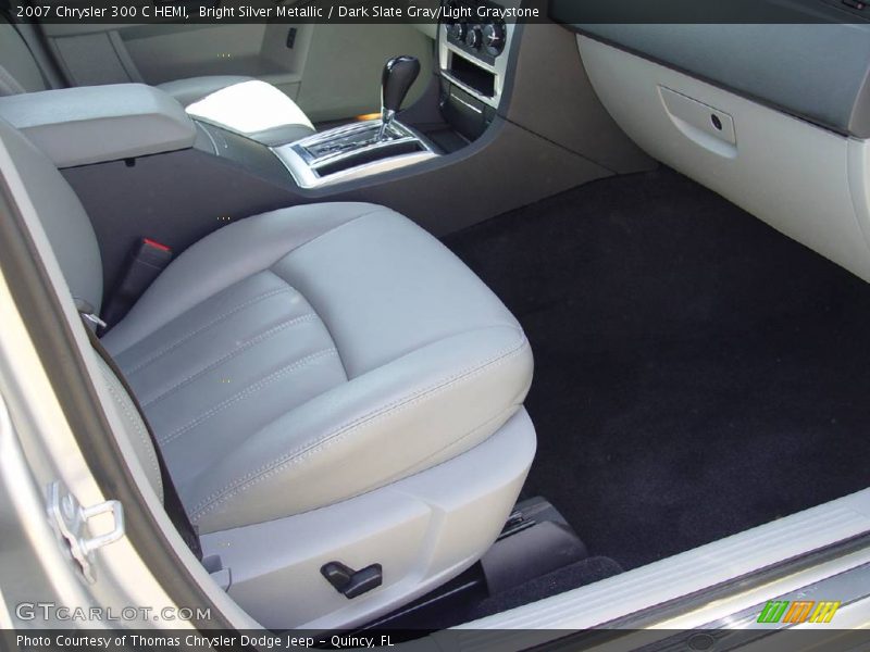 Bright Silver Metallic / Dark Slate Gray/Light Graystone 2007 Chrysler 300 C HEMI
