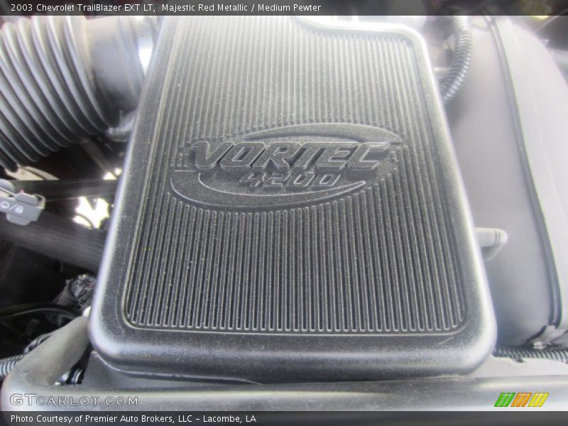 Majestic Red Metallic / Medium Pewter 2003 Chevrolet TrailBlazer EXT LT