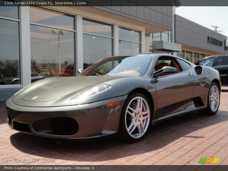 Front 3/4 View of 2008 F430 Coupe F1