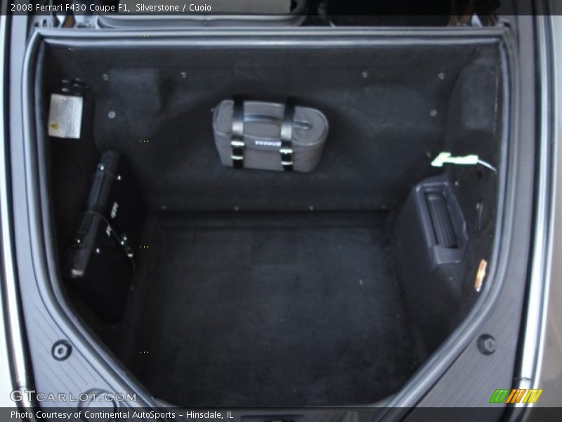  2008 F430 Coupe F1 Trunk