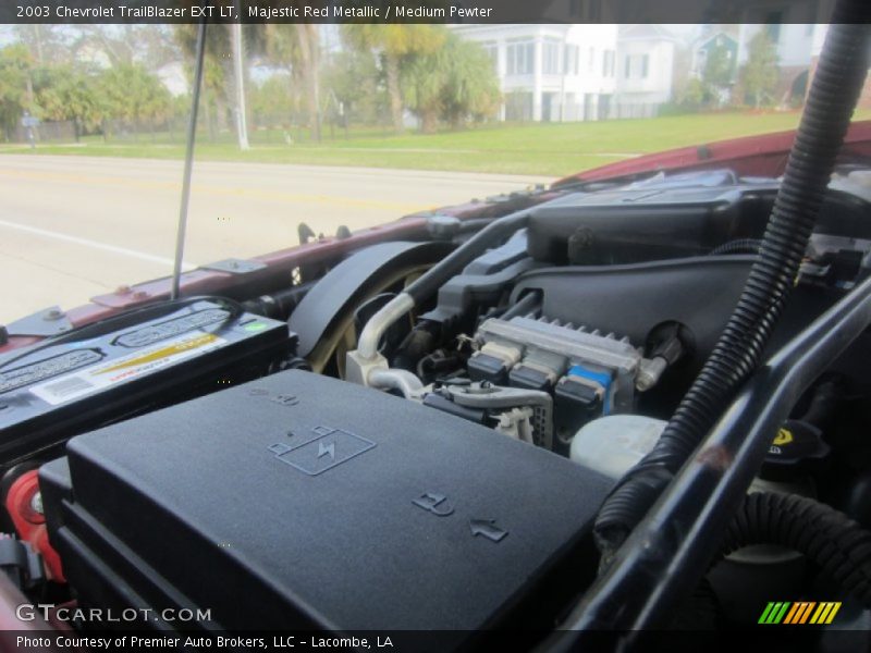 Majestic Red Metallic / Medium Pewter 2003 Chevrolet TrailBlazer EXT LT