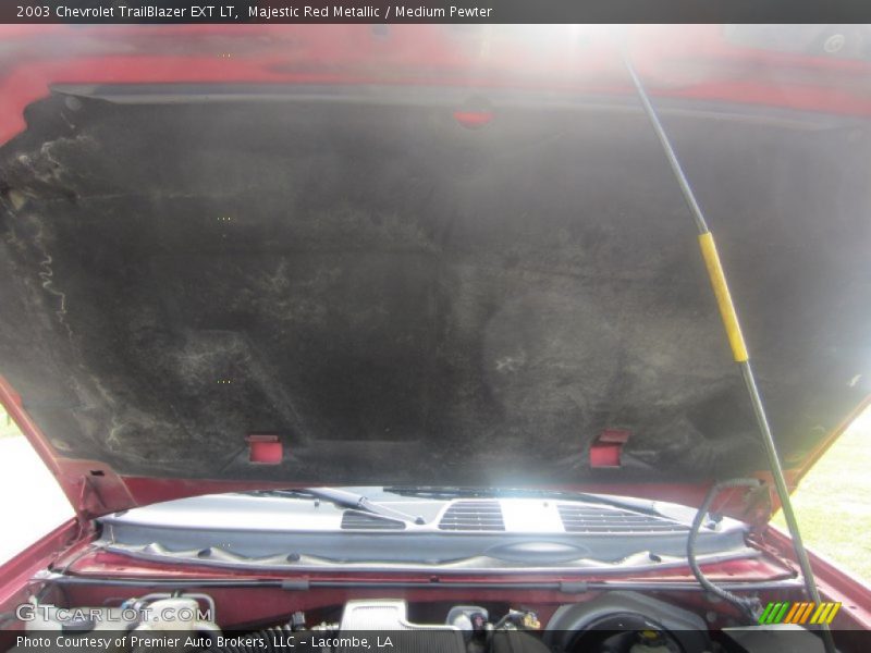 Majestic Red Metallic / Medium Pewter 2003 Chevrolet TrailBlazer EXT LT