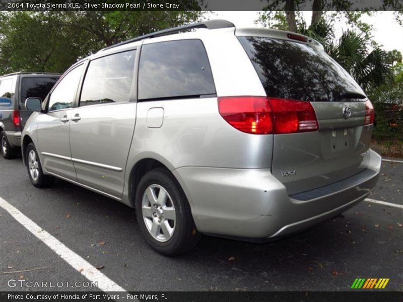 Silver Shadow Pearl / Stone Gray 2004 Toyota Sienna XLE