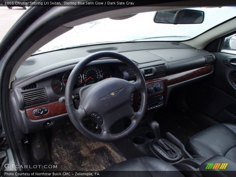 Dark Slate Gray Interior - 2001 Sebring LXi Sedan 