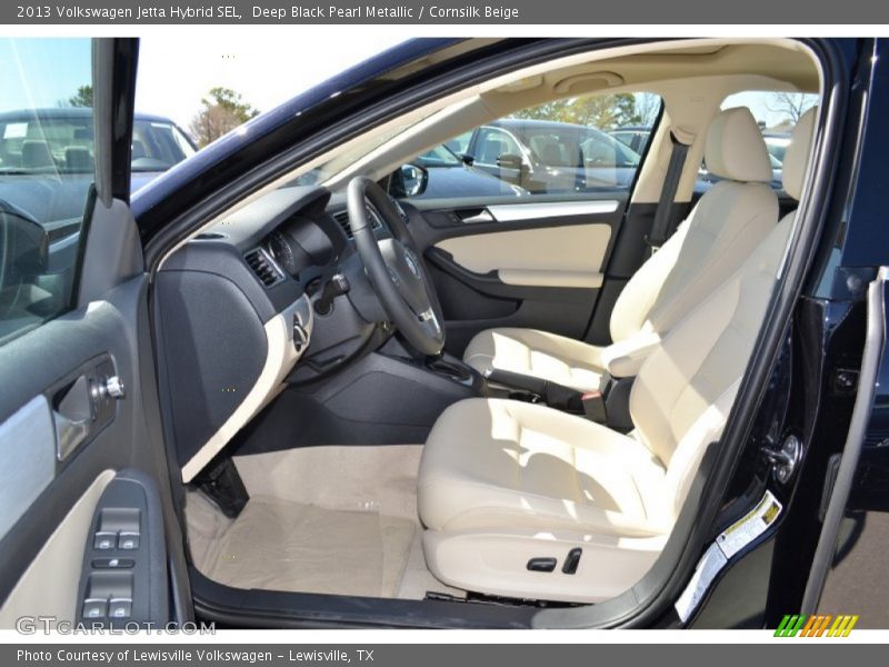 Front Seat of 2013 Jetta Hybrid SEL