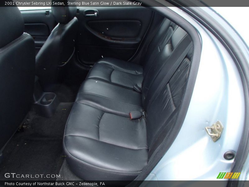 Sterling Blue Satin Glow / Dark Slate Gray 2001 Chrysler Sebring LXi Sedan